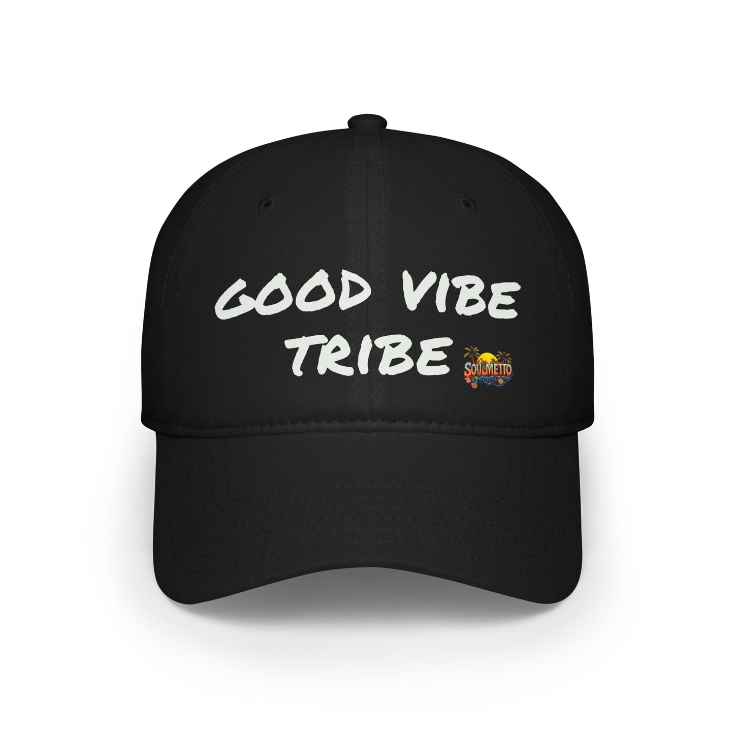 "Good Vibe Tribe" Low-Profile Baseball Cap | Festival & Lifestyle Wear