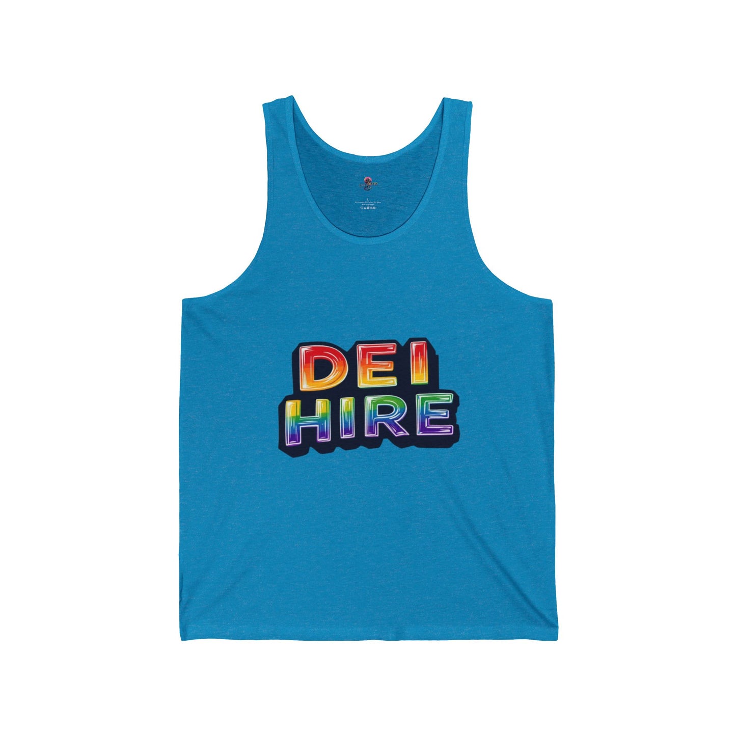 DEI HIRE Statement Tank Top - Modern Professional Comfort