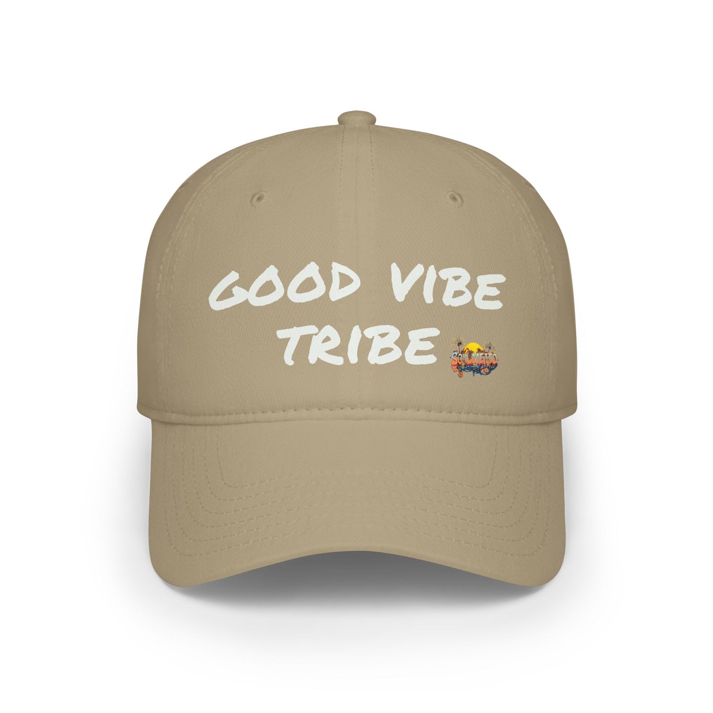 "Good Vibe Tribe" Low-Profile Baseball Cap | Festival & Lifestyle Wear