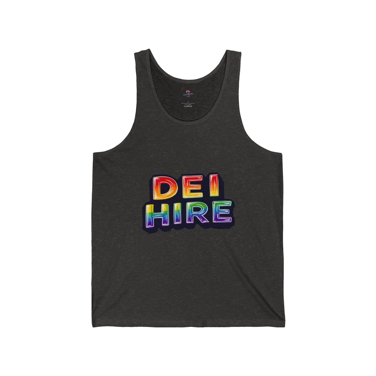 DEI HIRE Statement Tank Top - Modern Professional Comfort