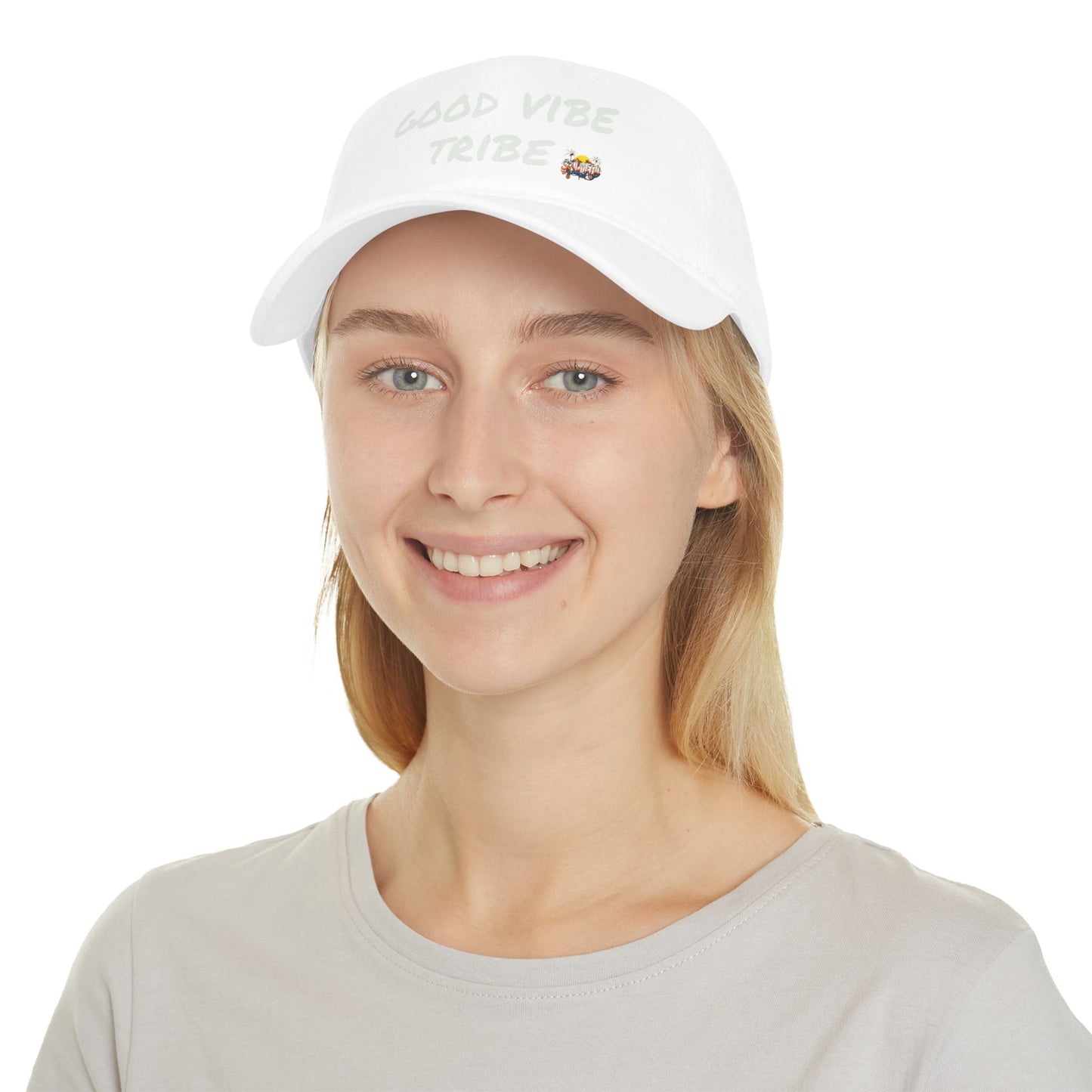 "Good Vibe Tribe" Low-Profile Baseball Cap | Festival & Lifestyle Wear