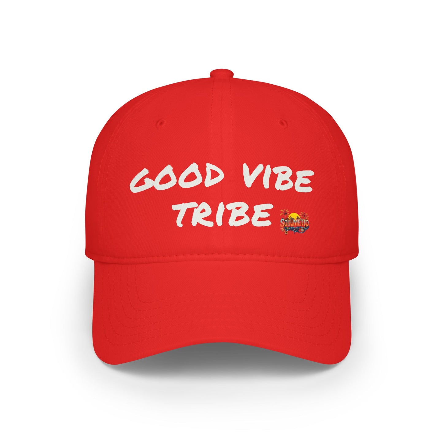 "Good Vibe Tribe" Low-Profile Baseball Cap | Festival & Lifestyle Wear