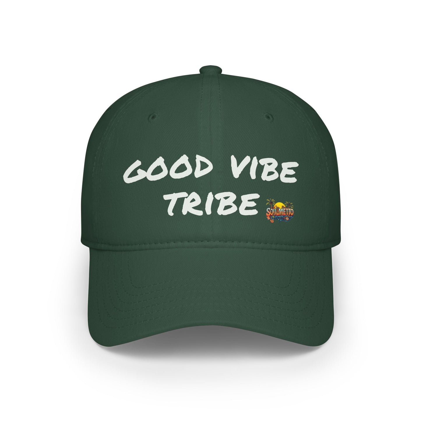 "Good Vibe Tribe" Low-Profile Baseball Cap | Festival & Lifestyle Wear