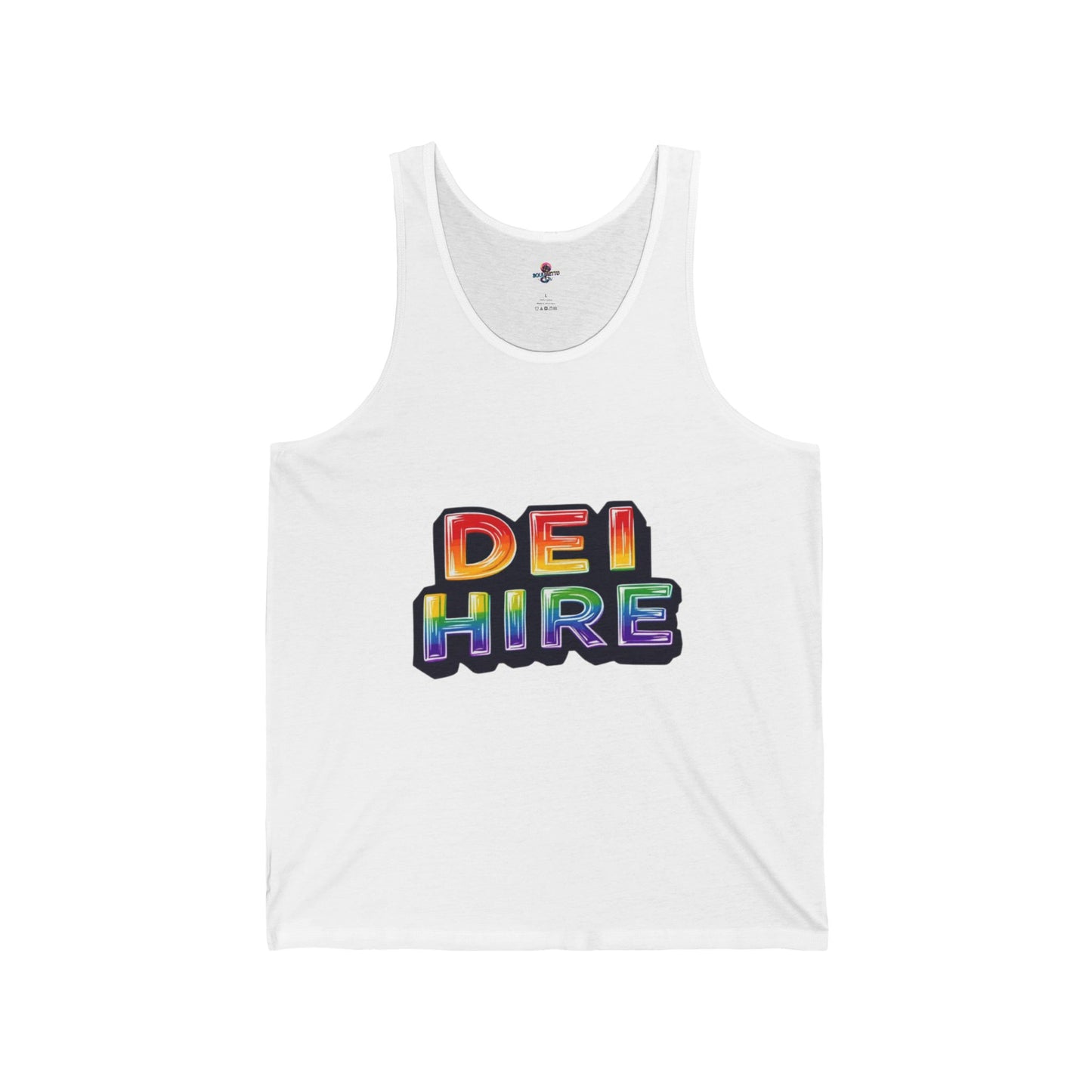 DEI HIRE Statement Tank Top - Modern Professional Comfort