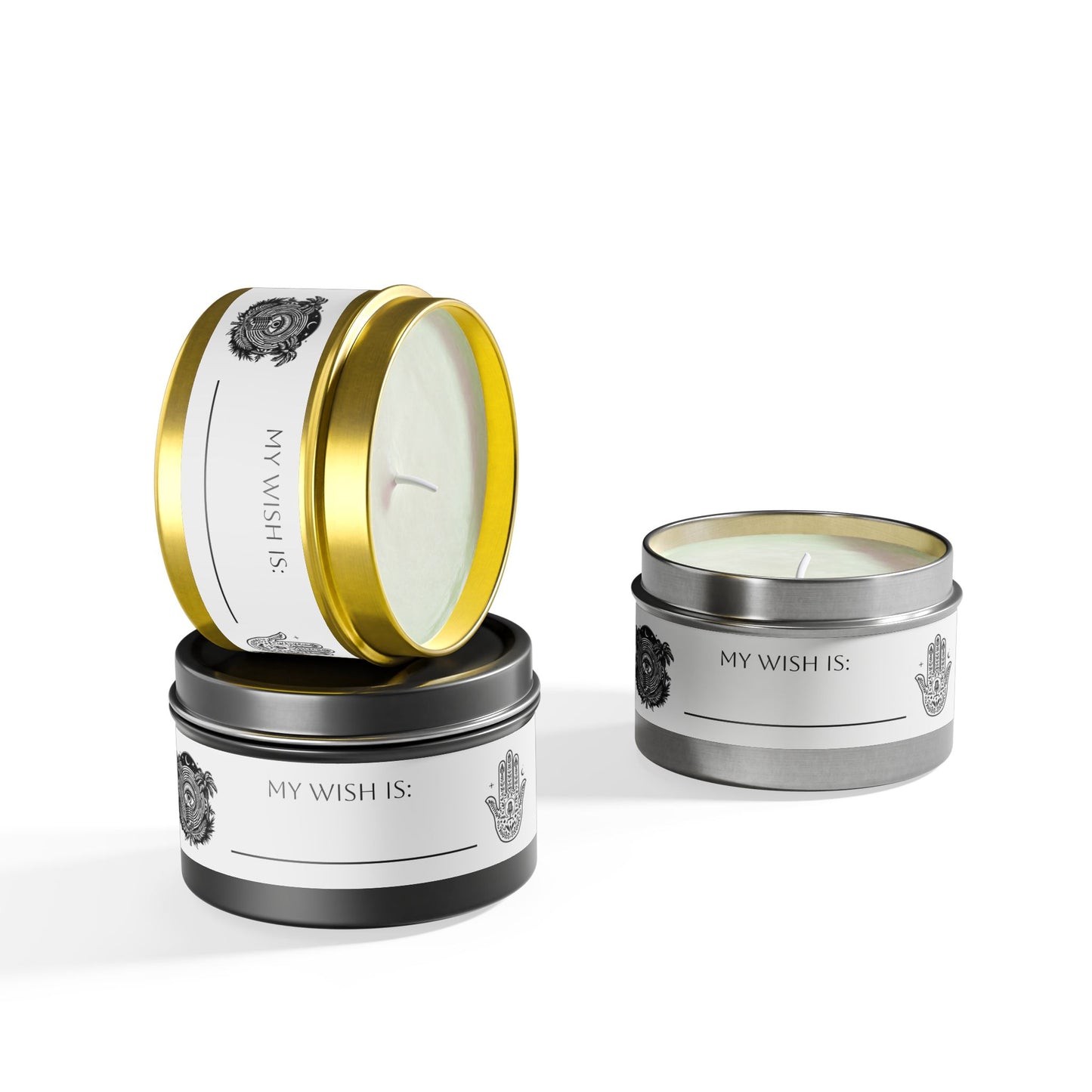 Sacred Manifestation Candle | Intention Setting Ritual Candle | SOULMETTO™