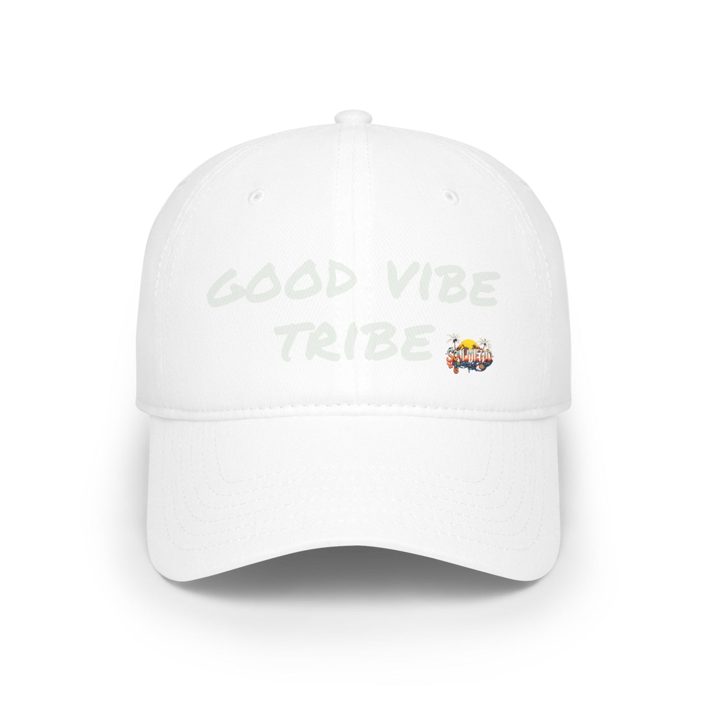 "Good Vibe Tribe" Low-Profile Baseball Cap | Festival & Lifestyle Wear