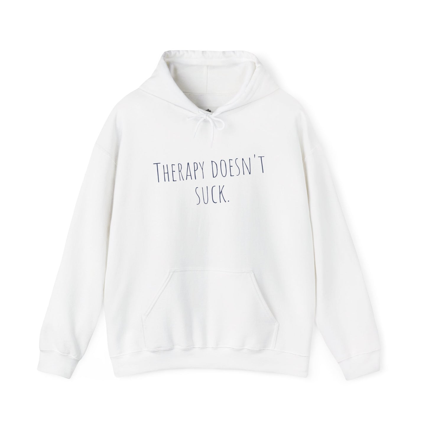 Hooded Sweatshirt 'therapy doesn't suck' mental health awareness SOULMETTO™