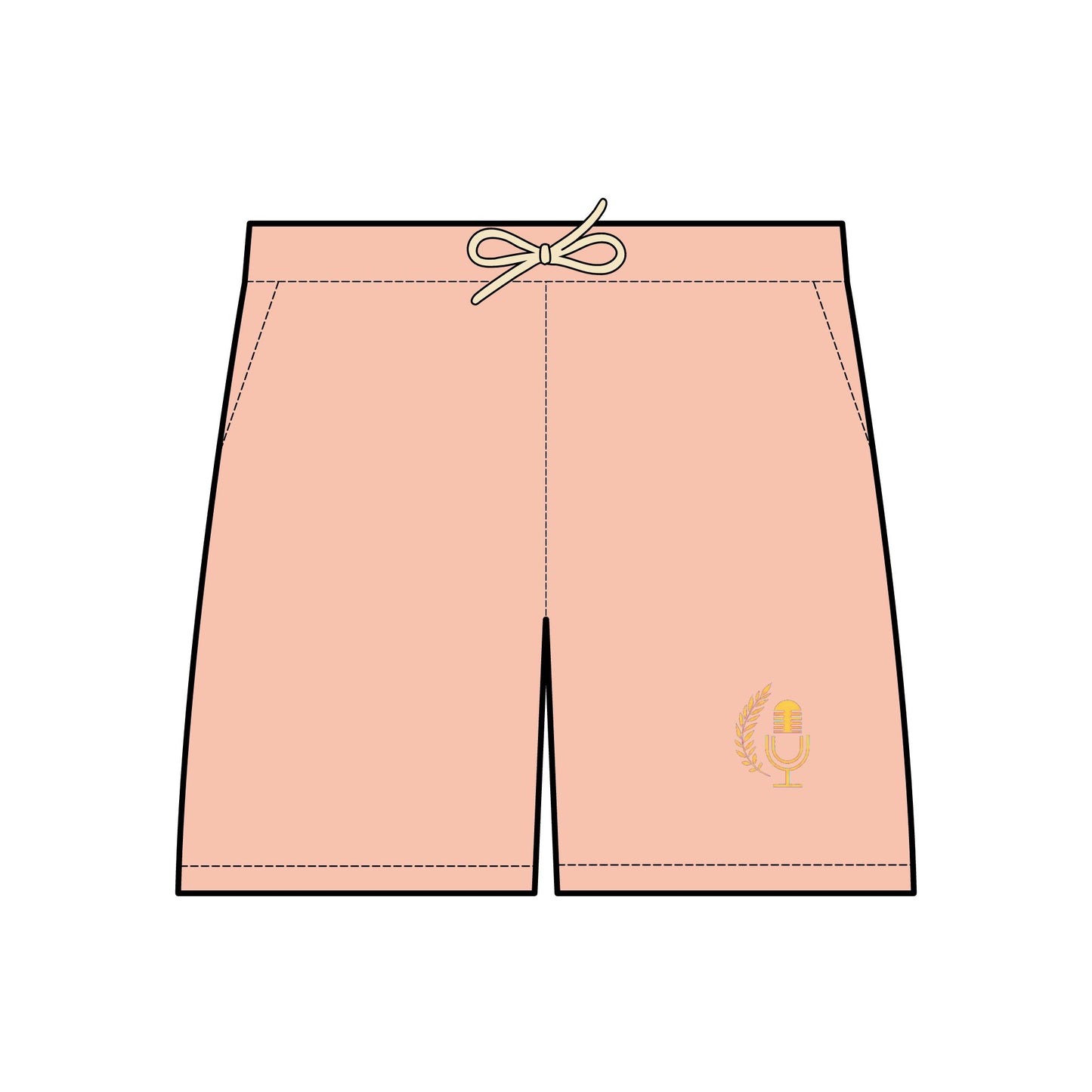 SOULMETTO™ Retro Festival Shorts