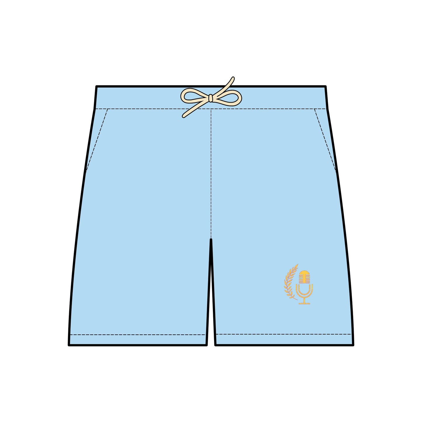 SOULMETTO™ Retro Festival Shorts