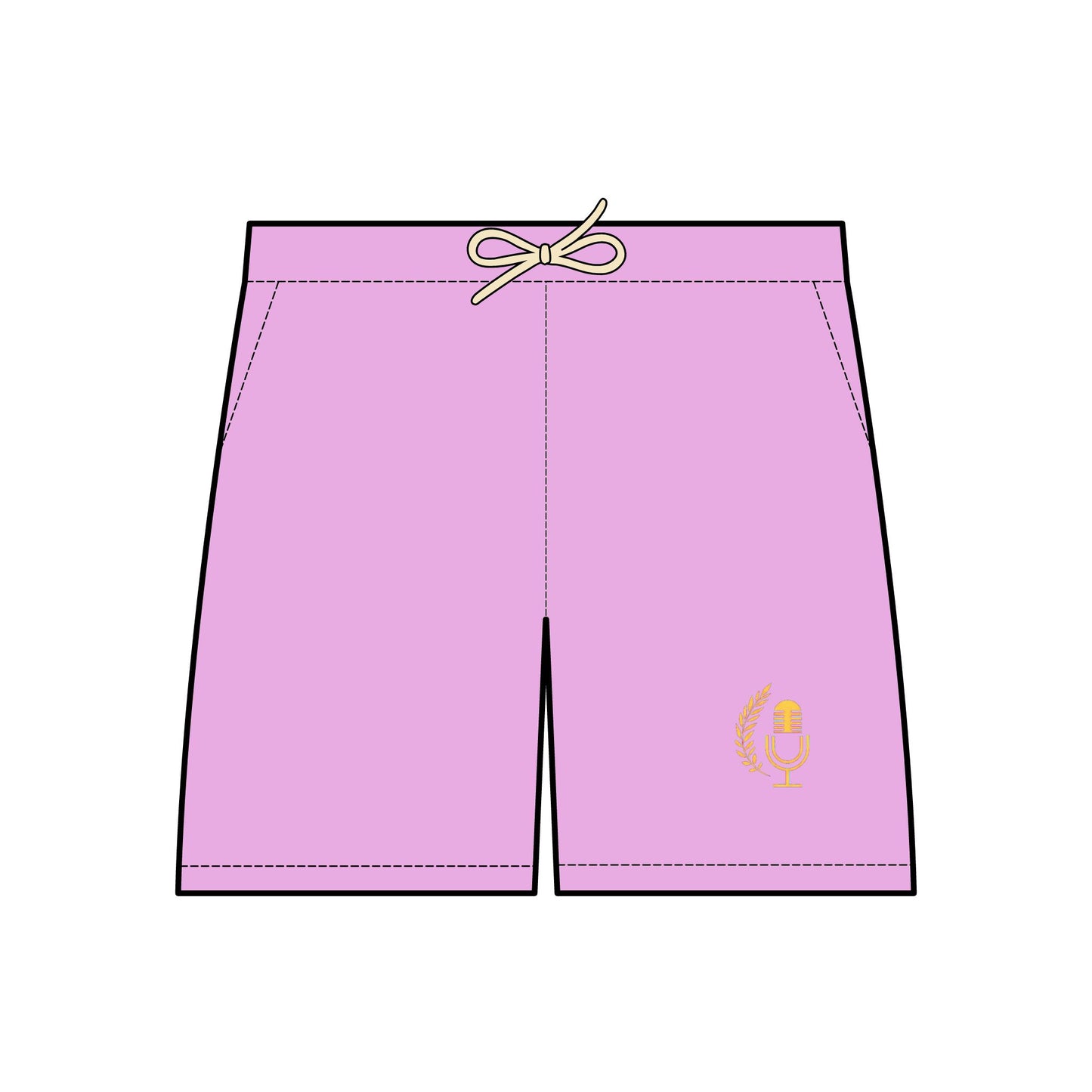 SOULMETTO™ Retro Festival Shorts