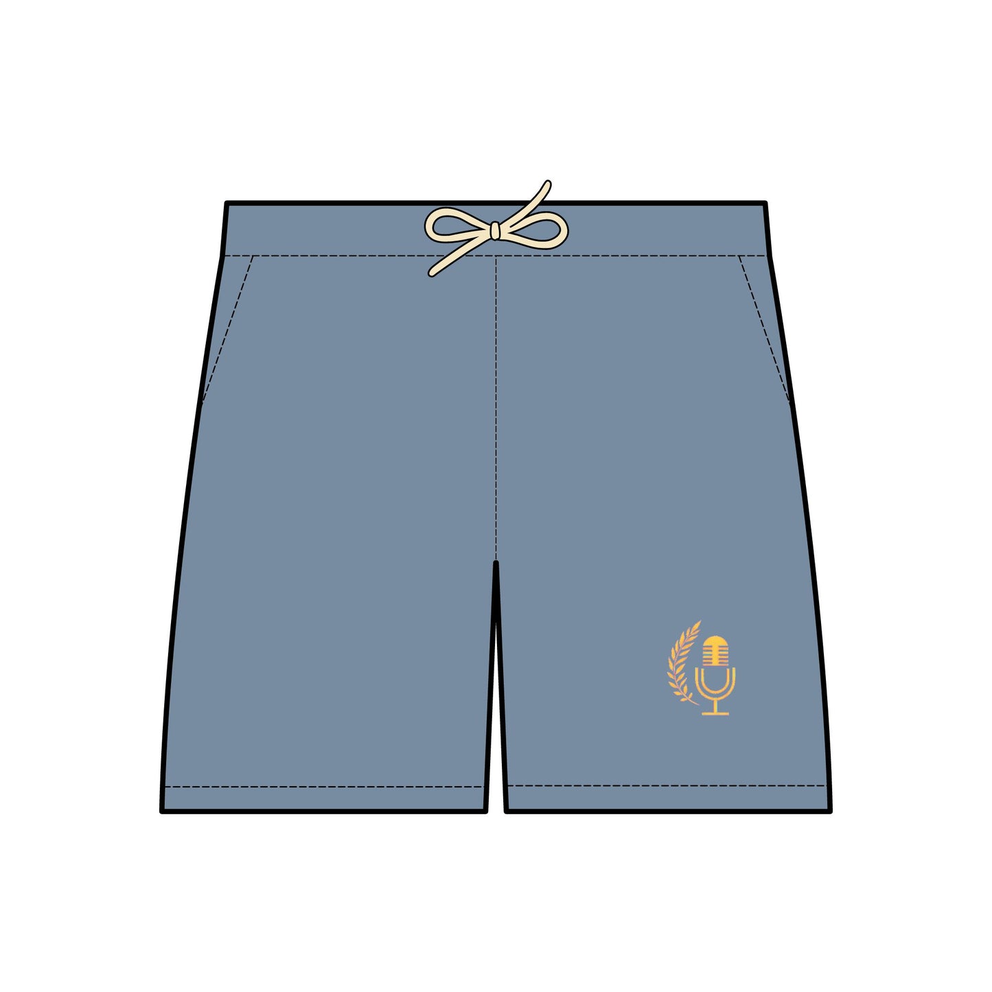 SOULMETTO™ Retro Festival Shorts