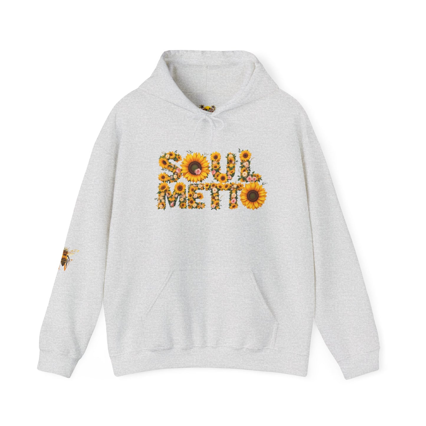 Four Bees Sunflower Crown Hoodie