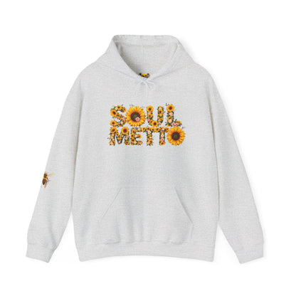 Four Bees Sunflower Crown Hoodie