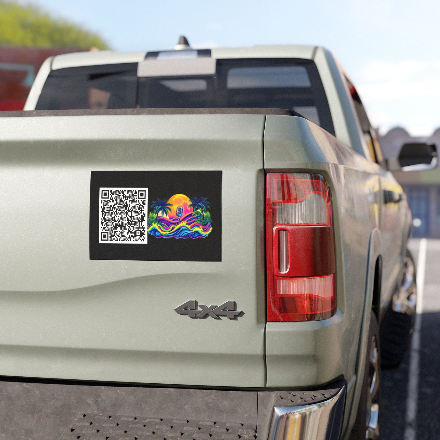 Car Magnets with QR Link to Soulmetto