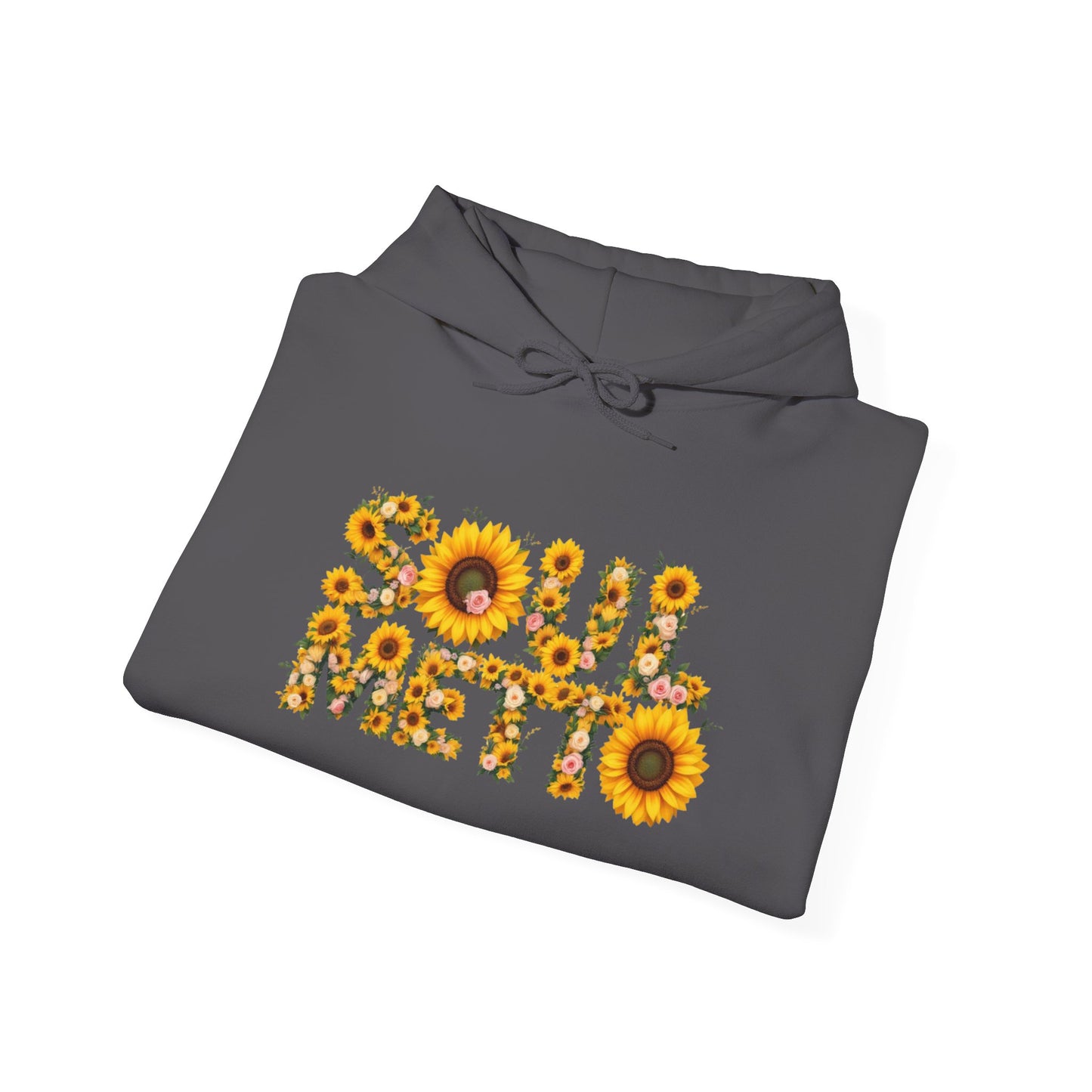 Four Bees Sunflower Crown Hoodie