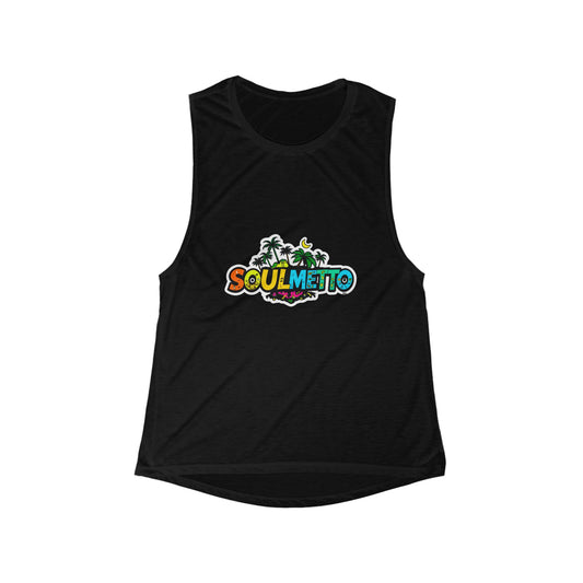 Women's Flowy Scoop Muscle Tank