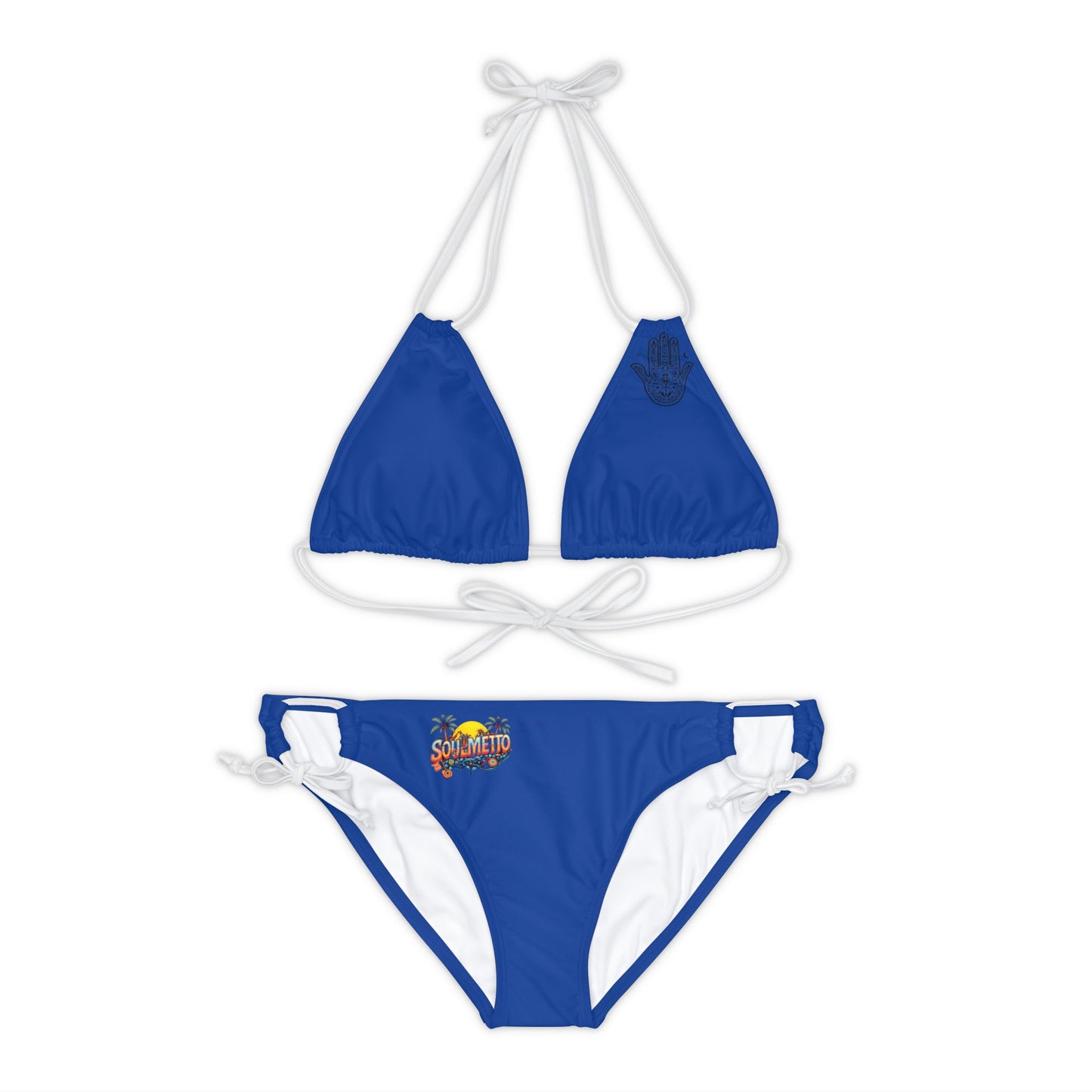 Strappy Bikini Set (AOP)