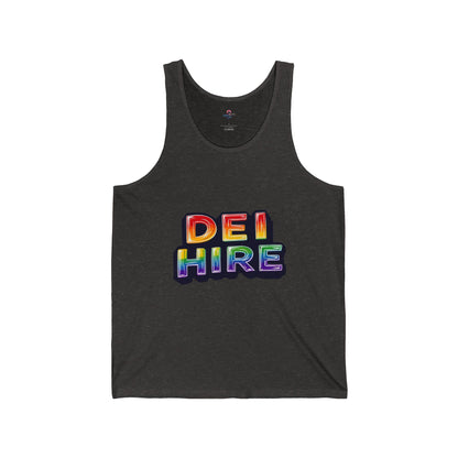 DEI HIRE Statement Tank Top - Modern Professional Comfort