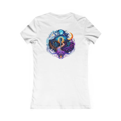 "STAY WEIRD" feminine fit tee
