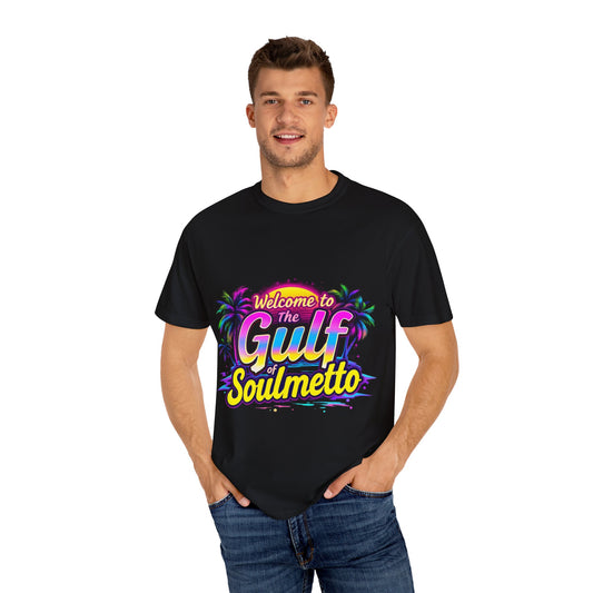 Welcome to the Gulf of SOULMETTO™" Vintage-Style Comfort Colors Tee