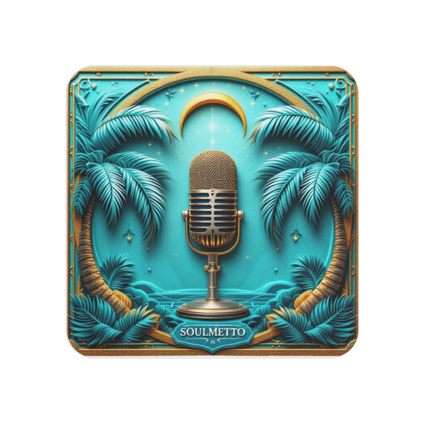 Sacred Sound Protection Coasters | SOULMETTO™ Festival Home Collection