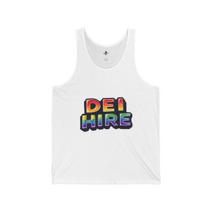DEI HIRE Statement Tank Top - Modern Professional Comfort