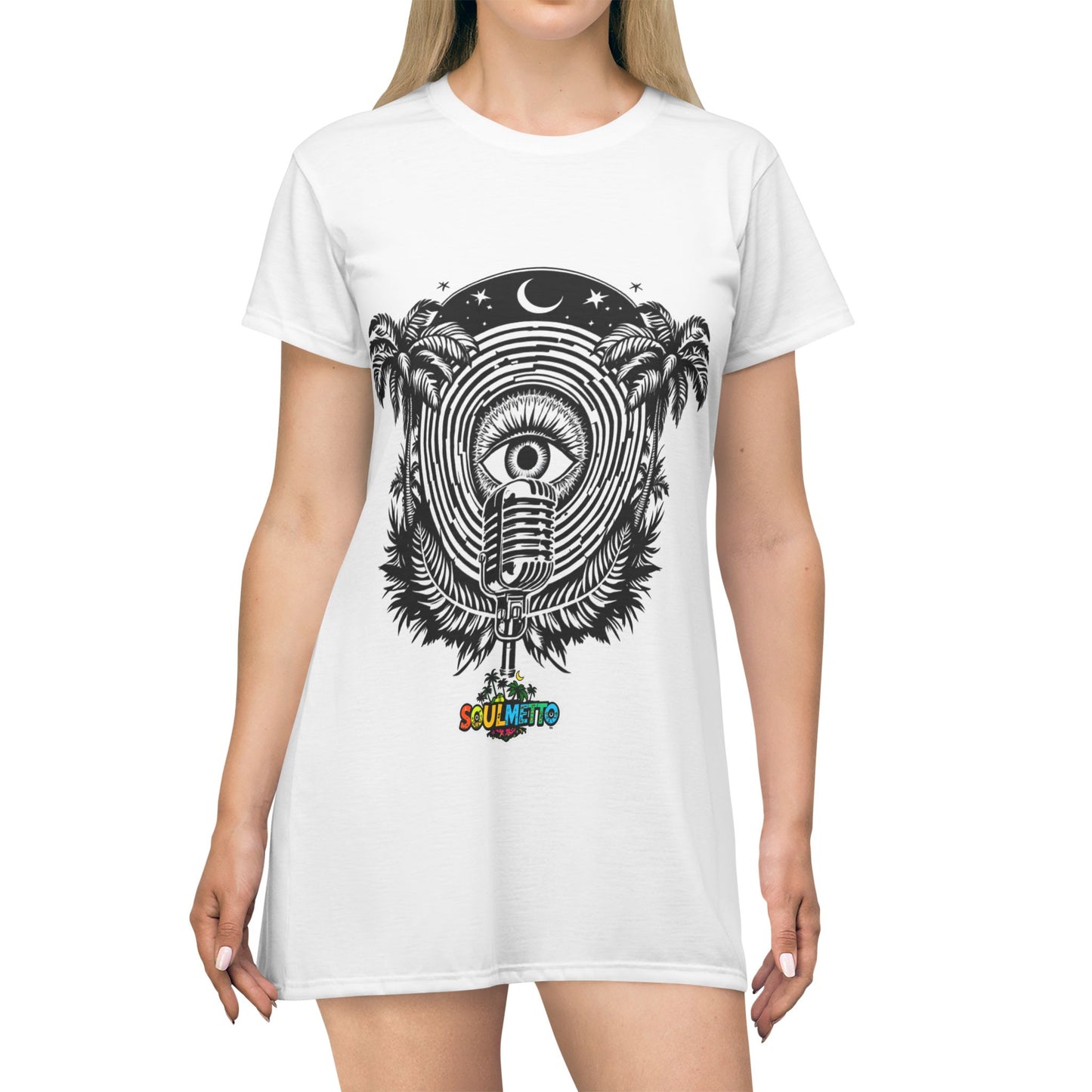 T-Shirt Dress (AOP)