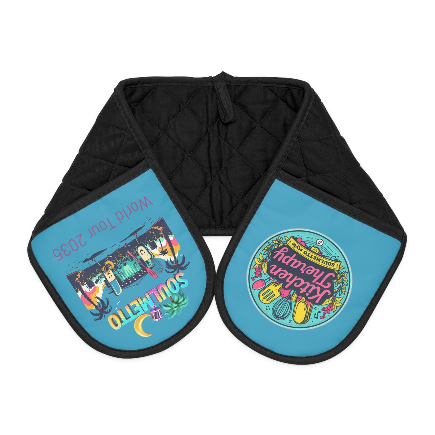 SOULMETTO™ World Tour 2035 Festival Kitchen Mitts