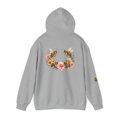 Four Bees Sunflower Crown Hoodie