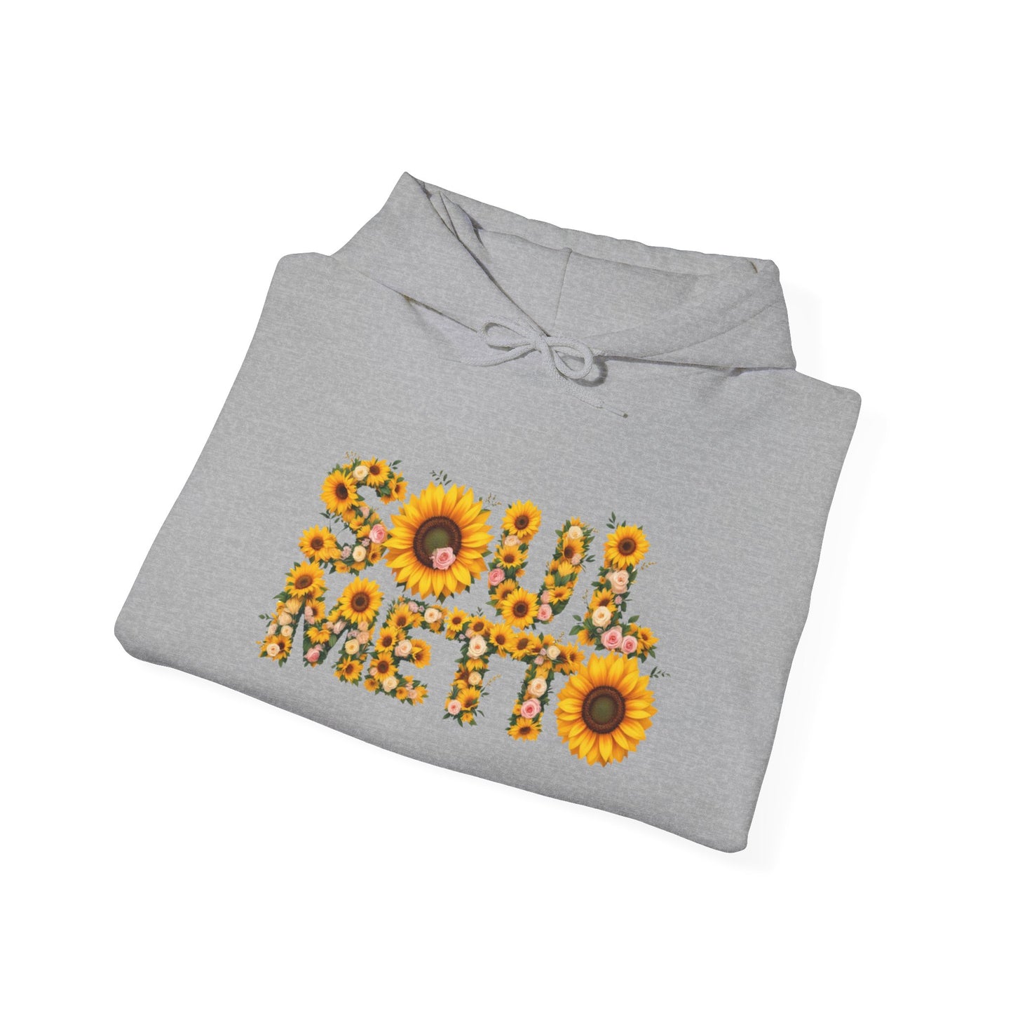Four Bees Sunflower Crown Hoodie