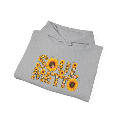 Four Bees Sunflower Crown Hoodie